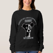 Custom Funny Photo & Name - Stop Blaming Sweatshirt (Vorderseite)