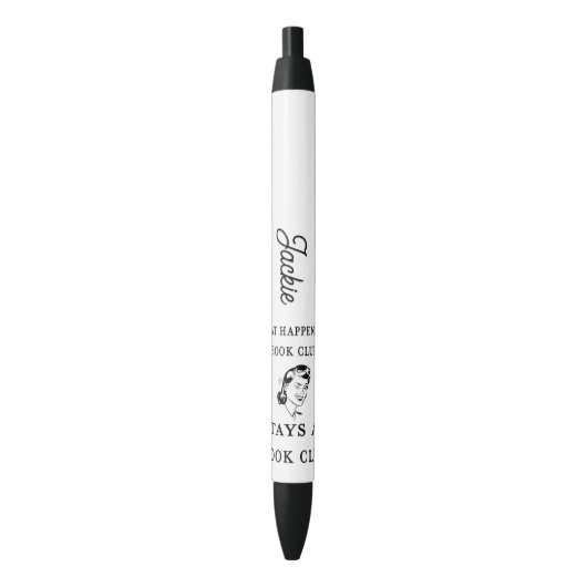 Custom Funny Reading Book Club Kugelschreiber (Vorderseite Vertikal)