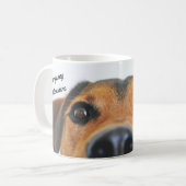 Custom Funny Sprichwort Dog Foto Tasse (Vorderseite Links)
