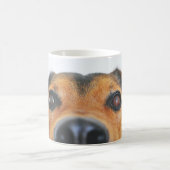 Custom Funny Sprichwort Dog Foto Tasse (Mittel)