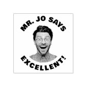Custom Funny Teacher Foto Exzellent Gummistempel (Prägung)