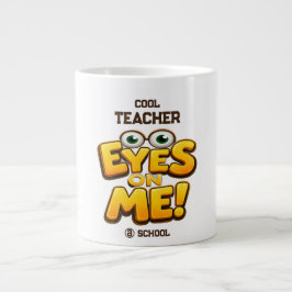 Custom Funny Teacher Gifts  Personalized by School Jumbo-Tasse
