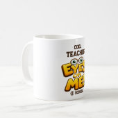 Custom Funny Teacher Gifts  Personalized by School Kaffeetasse (Vorderseite Links)