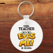 Custom Funny Teacher Gifts  Personalized by School Schlüsselanhänger (Vorderseite)