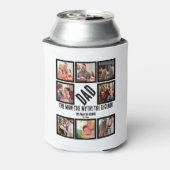 Custom Funny Vathday Vater Geschenk 8 FotoCollage Dosenkühler (Kanne Rückseite)