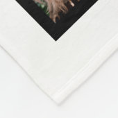 Custom Funny Vathday Vater Geschenk 8 FotoCollage Fleecedecke (Ecke)