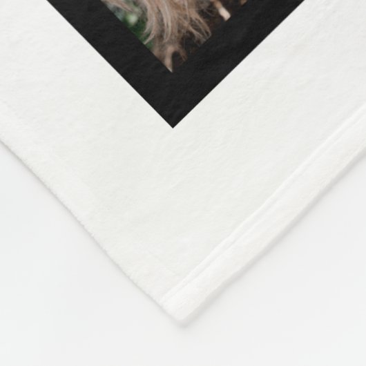 Custom Funny Vathday Vater Geschenk 8 FotoCollage Fleecedecke (Ecke)