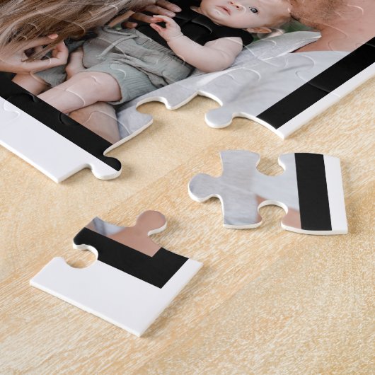 Custom Funny Vathday Vater Geschenk 8 FotoCollage Puzzle (Seite)