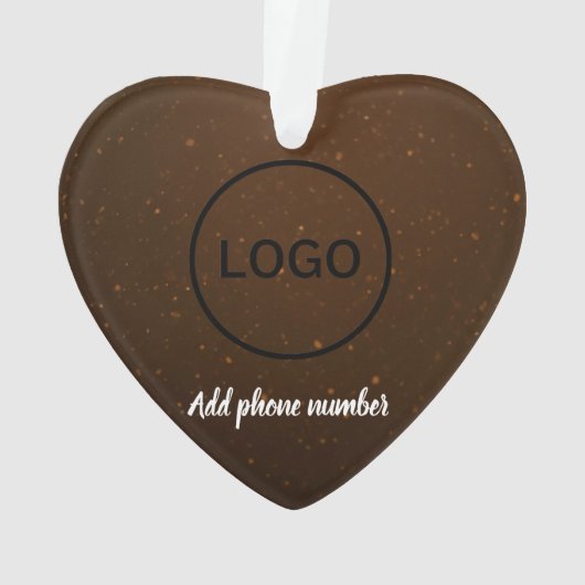 Custom Furry Friend Hund Mitte Ornament (Rückseite)