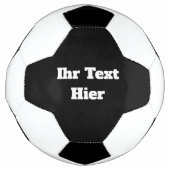 Custom Fußball Mit Text (Vorderseite)