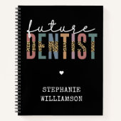 Custom Future Dentist Dentalschüler Geschenke Notizblock (Vorderseite)
