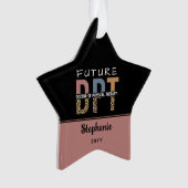 Custom Future DPT Arzt für Physikalische Therapie Ornament (Vorderseite)