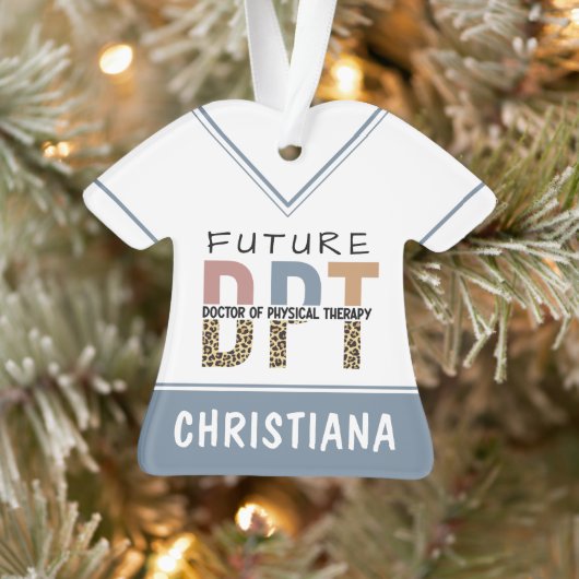 Custom Future DPT Arzt für Physikalische Therapie Ornament (Baum)
