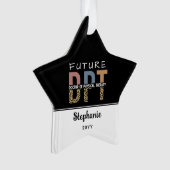 Custom Future DPT Arzt für Physikalische Therapie Ornament (Vorderseite)