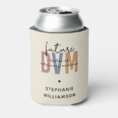 Custom Future DVM Doctor of Veterinary Medicine Dosenkühler (Kanne Rückseite)