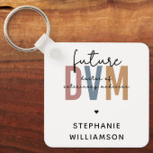 Custom Future DVM Doctor of Veterinary Medicine Schlüsselanhänger (Vorderseite)
