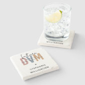 Custom Future DVM Doctor of Veterinary Medicine Steinuntersetzer (Seitenansicht)