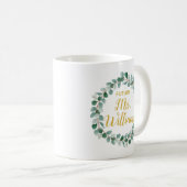 Custom Future Frau Fiancee Personalisiert Bride zu Kaffeetasse (VorderseiteRechts)
