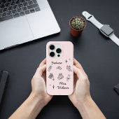 Custom Future Frau iPhone Case Verlobung Geschenk