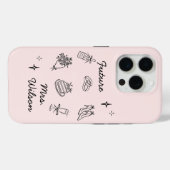 Custom Future Frau iPhone Case Verlobung Geschenk (Rückseite (Horizontal))