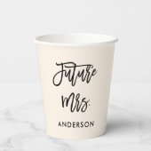 Custom Future Mrs. Pappbecher (Rückseite)