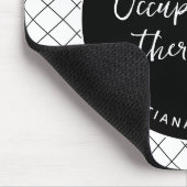 Custom Future OT Berufs-Therapeut Elegant Mousepad (Ecke)