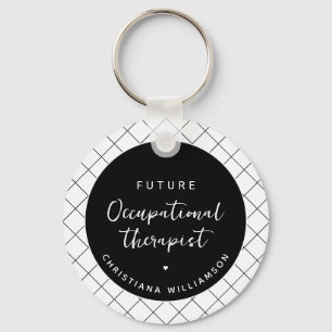Custom Future OT Berufs-Therapeut Elegant Schlüsselanhänger