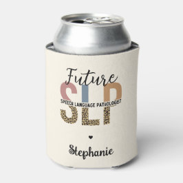 Custom Future SLP Speech Pathologe Leopard Print Dosenkühler