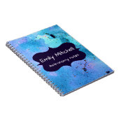 Custom Galaxy School Notebook Notizblock (Rechte Seite)