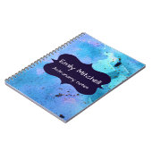 Custom Galaxy School Notebook Notizblock (Linke Seite)