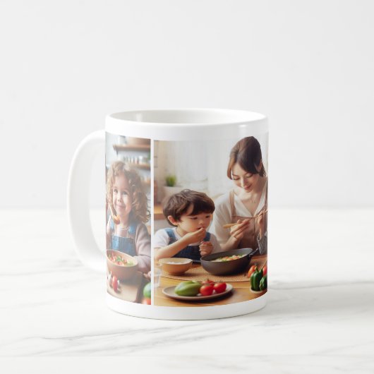 Custom Gallery of Three Fotos Kaffeetasse (Vorderseite Links)