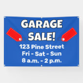 Custom GARAGE SALE! Banner (Horizontal)