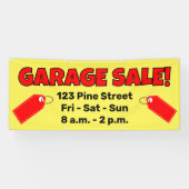Custom GARAGE SALE! Banner (Horizontal)