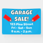 Custom GARAGE SALE! Banner (Horizontal)