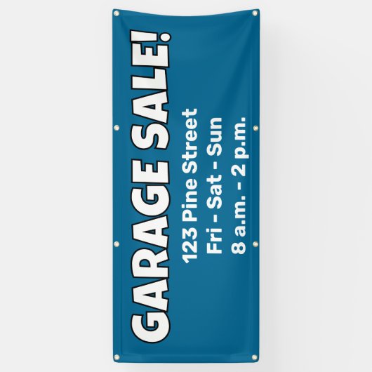 Custom GARAGE SALE! Banner (Vertikal)