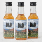 Custom Garden of the Gods Vater Gift Alkoholflaschenetikett (Flaschen)