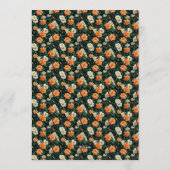 Custom Gardenias Luxury Birthday Event Einladung (Rückseite)