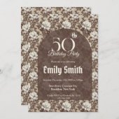 Custom Gardenias Themed Kids’ Birthday Einladung (Vorne/Hinten)