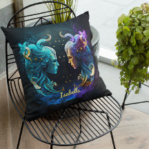 Custom Gemini Zodiac Horoskop Fantasy Sun Zeichen