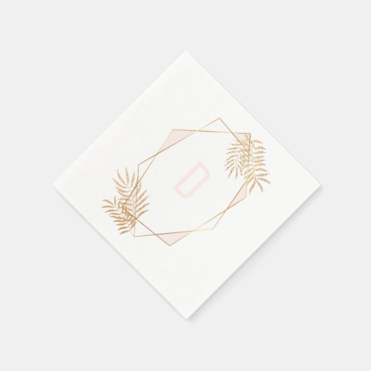 Custom Geometric Napkin Serviette (Ecke)