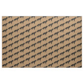 Custom German Shepherd Dog Fabric Stoff (Yard (91,4 cm))