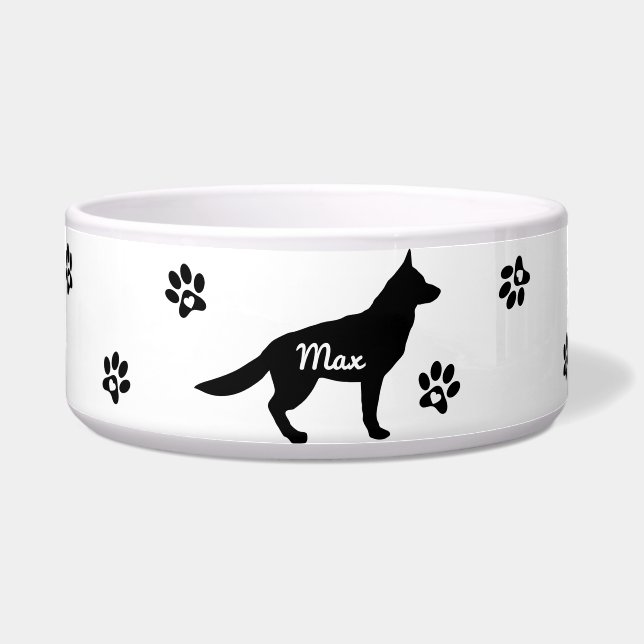 Custom German Shepherd Dog  Napf (Vorderseite)