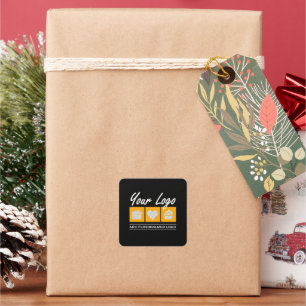 Custom Geschenk für Männer Geburtstag Ihn Vater Eh Quadratischer Aufkleber