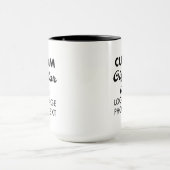 Custom Geschenke für Ihm Black Combo Tasse 15oz. (Zentrum)