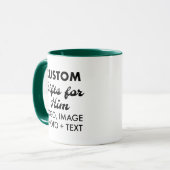 Custom Geschenke für Ihm Jäger Green Combo Tasse 1 (Vorderseite Links)