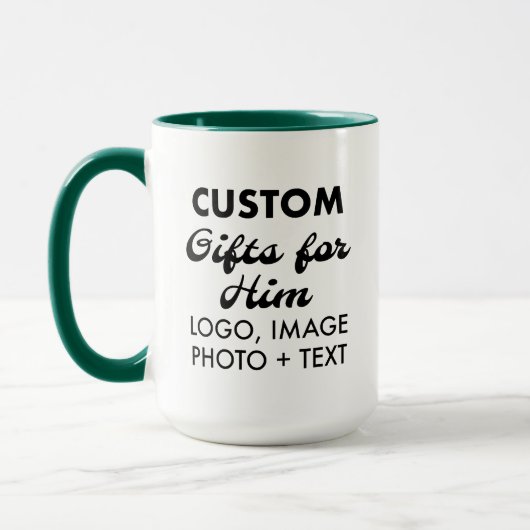 Custom Geschenke für Ihm Jäger Green Combo Tasse 1 (Links)