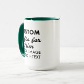 Custom Geschenke für Ihm Jäger Green Combo Tasse 1 (Vorderseite Links)