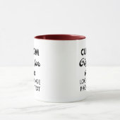 Custom Geschenke für Ihm Maroon Combo Tasse 11oz. (Zentrum)