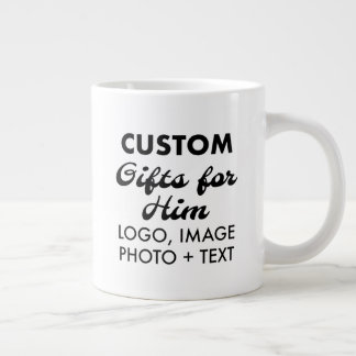 Custom Geschenke für Ihm Riesenjumbo Tasse 20oz.