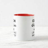 Custom Geschenke für Ihn Red Combo Tasse 11oz. (Zentrum)